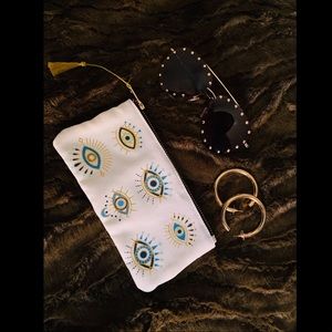 Evil eye mini bag